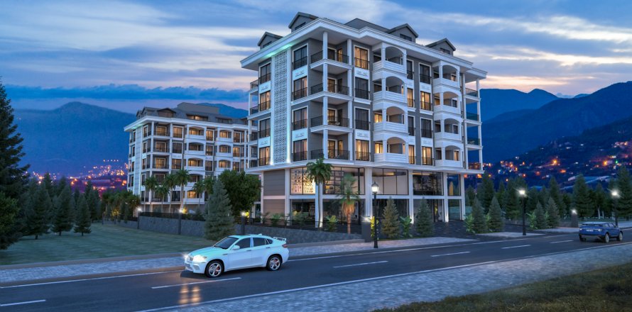 Daire  3+1  Alanya, Antalya, Türkiye №158221