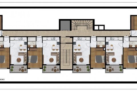 Penthouse for sale in Demirtas, Alanya, Antalya, Turkey, 60m2, No. 94207 – photo 21