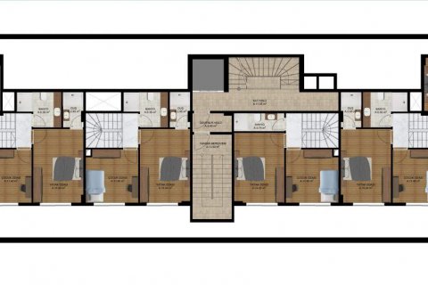 Penthouse for sale in Demirtas, Alanya, Antalya, Turkey, 60m2, No. 94207 – photo 23