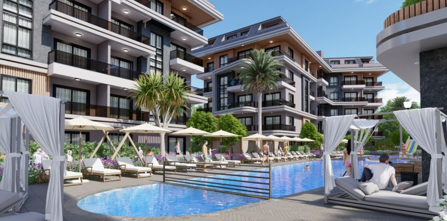 Daire 1+1 Oba, Antalya, Türkiye №219338