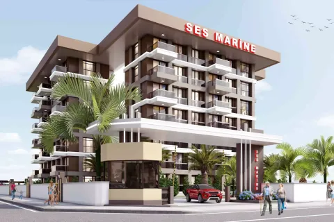 1+1 Lejlighed  i Gazipasa, Antalya, Tyrkiet Nr. 223034