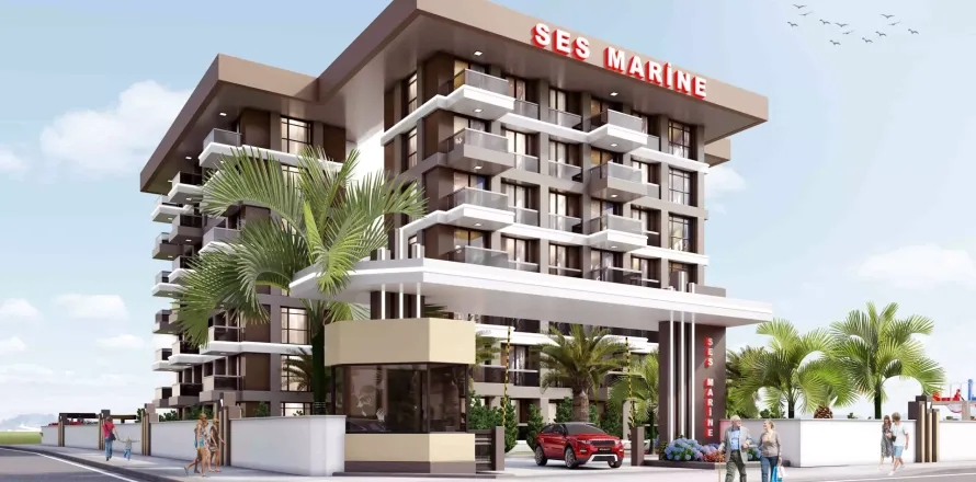 1+1 Apartment  in Gazipasa, Antalya, Turkey No. 223034