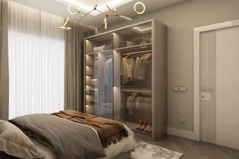 1+1 Lägenhet  i Alanya, Antalya, Turkiet Nr. 223033 - 4