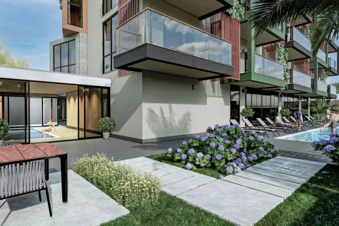 1+1 Lejlighed i Alanya, Antalya, Tyrkiet Nr. 223035 - 4