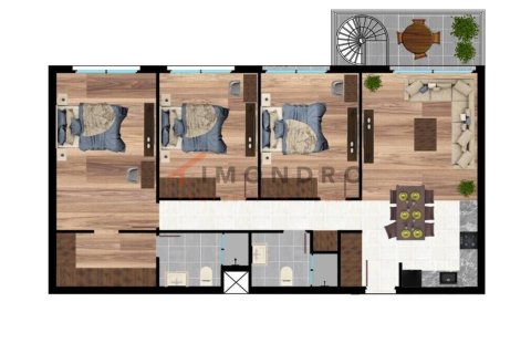 Продажа квартиры  в Лапте, Гирне, Северный Кипр 1+1, 78м2, №215470 – фото 17