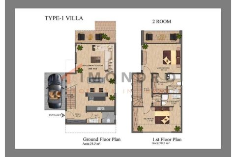 3+1 Villa i Lapta, Girne, Nr. 215474 - 27