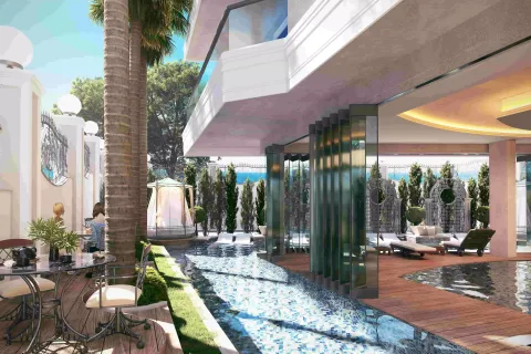 1+1 Lägenhet  i Alanya, Antalya, Turkiet Nr. 223046 - 2
