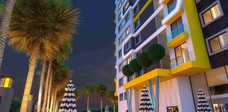 2+1 Lejlighed  i Mahmutlar, Antalya, Tyrkiet Nr. 223044