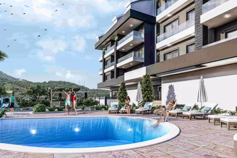 1+1 Apartment  in Alanya, Antalya, Turkey No. 223048