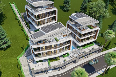 2+1 Takvåning i Alanya, Antalya, Turkiet Nr. 215177 - 3