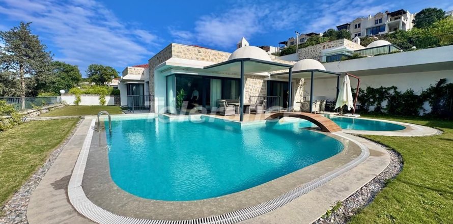 5+2 Villa  i Bodrum, Mugla, Tyrkiet Nr. 213256