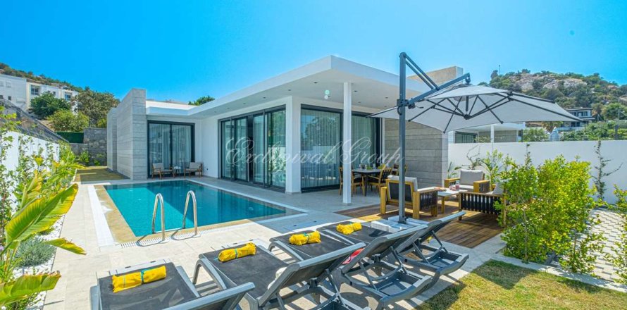 3+1 Villa i Bodrum, Mugla, Turkiet Nr. 213254