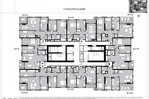 1+1 Lägenhet i istanbul, Turkiet Nr. 98739 - 8