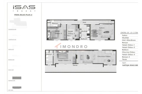 2+1 Wohnung in Beyoglu, Istanbul, Türkei Nr. 221180 - 15