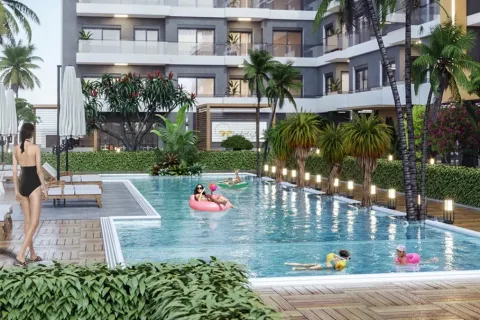 1+1 Leilighet  i Mugla, Tyrkia Nr. 223493 - 4