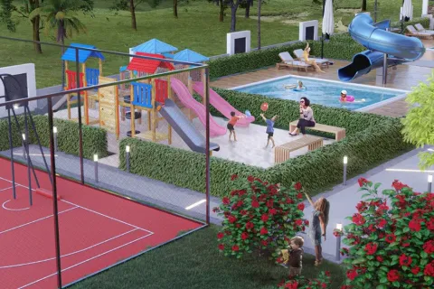 1+1 Leilighet  i Mugla, Tyrkia Nr. 223493 - 16