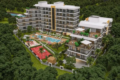 2+1 Leilighet  i Mugla, Tyrkia Nr. 223492 - 18