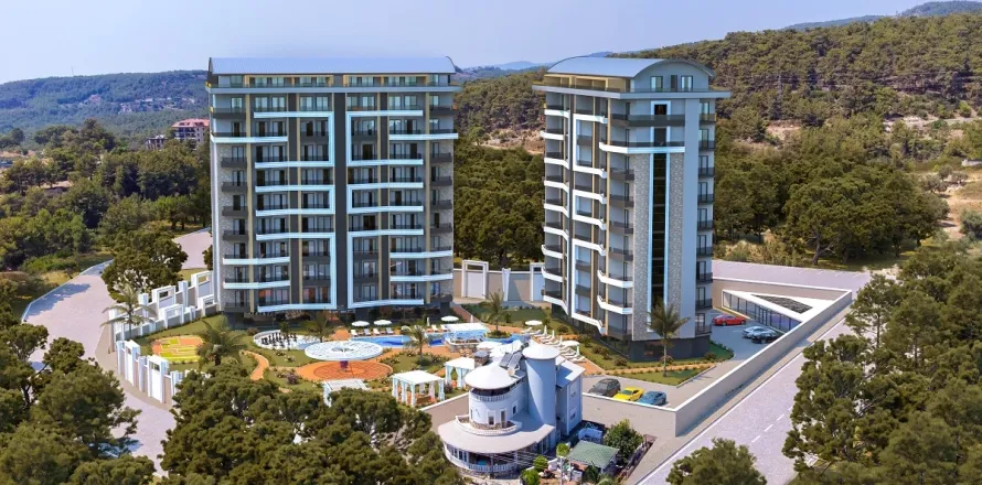Daire  1+1  Alanya, Antalya, Türkiye №223494