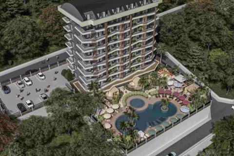 1+1 Lejlighed i Demirtas, Alanya, Antalya, Tyrkiet Nr. 223021 - 4