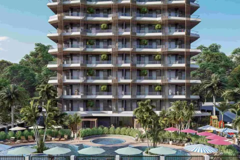Квартира  1+1 в Демирташе, Аланья, Анталья, Турция №223021