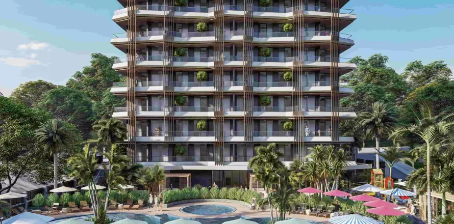 1+1 Lejlighed i Demirtas, Alanya, Antalya, Tyrkiet Nr. 223021