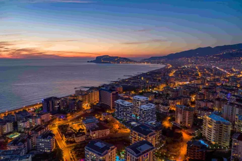 آپارتمان در Alanya ، ترکیه 1 خوابه ، 59 متر مربع. شماره 223022