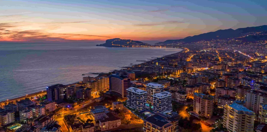 1+1 Lägenhet i Alanya, Antalya, Turkiet Nr. 223022