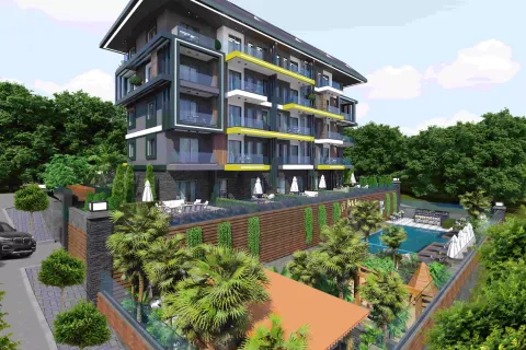 Продажа квартиры в Аланье, Анталье, Турция 1+1, 43м2, №223019 – фото 4