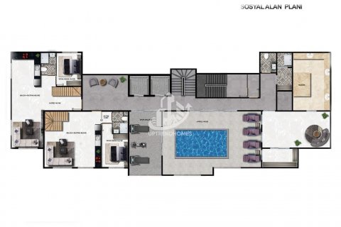 Daire  2+1  Demirtaş, Alanya, Antalya, Türkiye №86652 - 20