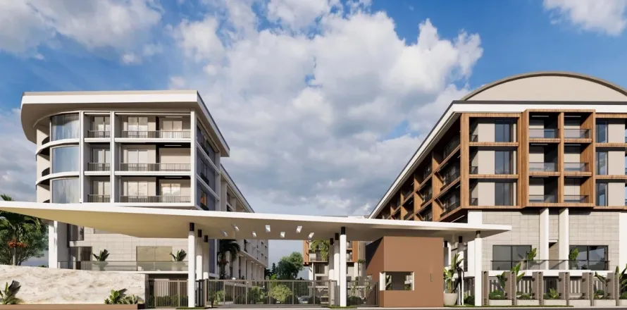 1+1 Leilighet  i Mugla, Tyrkia Nr. 224054