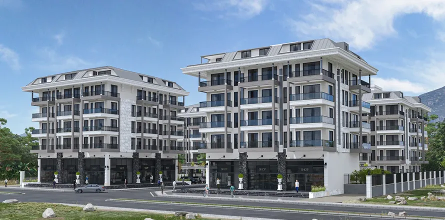 1+1 Wohnung in Alanya, Antalya, Türkei Nr. 224051