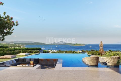 6+1 Villa  in Bodrum, Mugla, Türkei Nr. 216210
