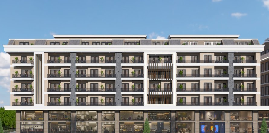 1+1 Leilighet i Alanya, Antalya, Tyrkia Nr. 224738