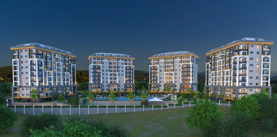 1+1 Leilighet i Alanya, Antalya, Tyrkia Nr. 223754