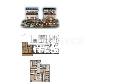 Apartment for sale in Alanya, Antalya, Turkey, 2 bedrooms, 101m2, No. 238077 – photo 21