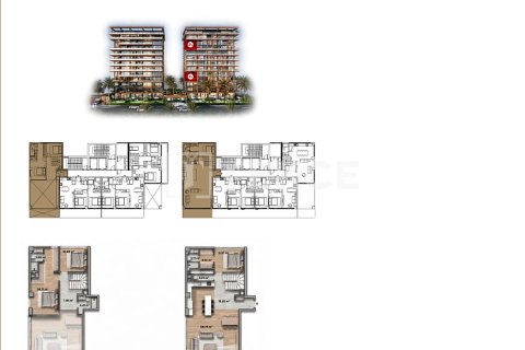 Apartment for sale in Alanya, Antalya, Turkey, 2 bedrooms, 101m2, No. 238077 – photo 14