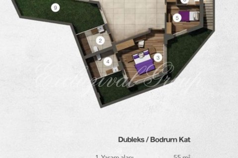 Daire 4+1 Bodrum, Muğla, Türkiye №223195 - 22