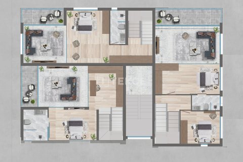 1+1 Takvåning i Famagusta, Nr. 215104 - 15