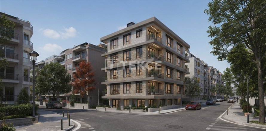 3+1 Lägenhet  i istanbul, Turkiet Nr. 227302