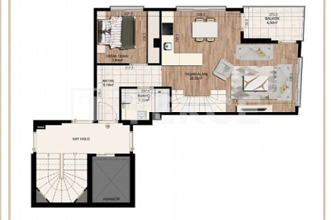 3+1 Lägenhet  i istanbul, Turkiet Nr. 227302 - 13