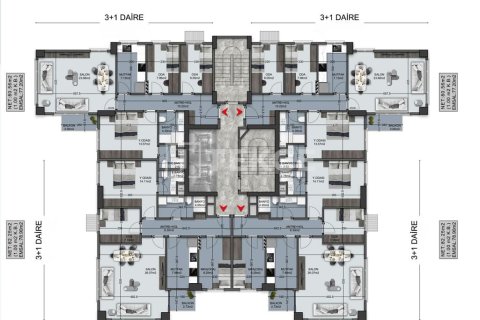 3+1 Lejlighed i Istanbul, Tyrkiet Nr. 227299 - 12