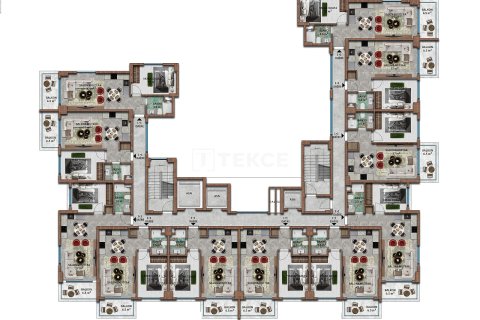 Продажа пентхауса в Аланье, Анталье, Турция 3+1, 145м2, №224515 – фото 23
