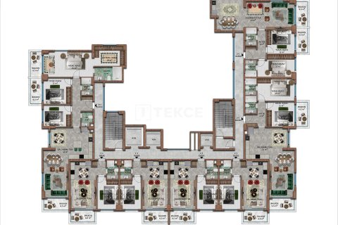 Продажа пентхауса в Аланье, Анталье, Турция 3+1, 145м2, №224515 – фото 21