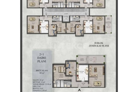 2+1 Wohnung in Yalova, Türkei Nr. 226787 - 21