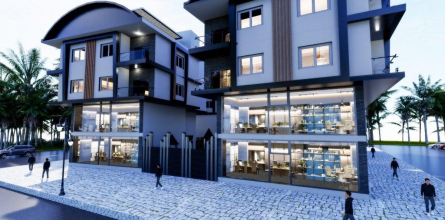 Kommersiella fastigheter  i Demirtas, Alanya, Antalya, Turkiet Nr. 108058