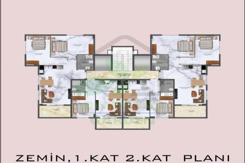 Leilighet i Demirtas, Alanya, Antalya, Tyrkia Nr. 108059 - 17