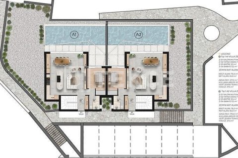 ویلا در Bodrum ، ترکیه 3 خوابه ، 152 متر مربع. شماره 224428 - 20