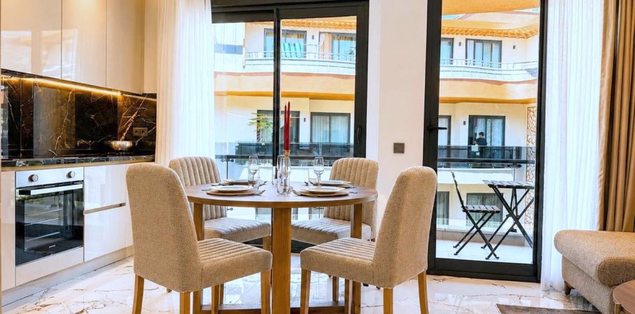2+0 Takvåning i Oba, Antalya, Turkiet Nr. 226938