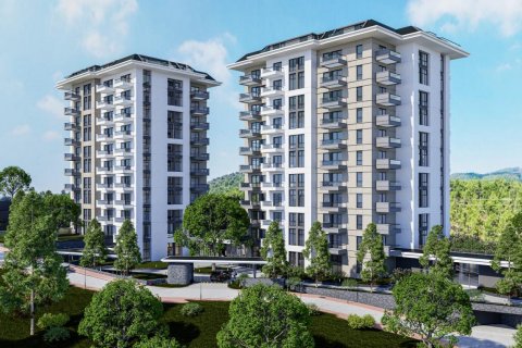 Квартира  2-х ком. в Авсалларе, Анталья, Турция №93775