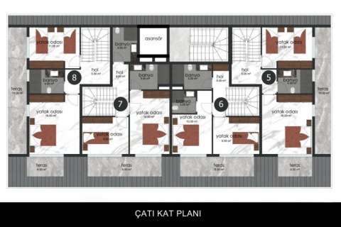 Apartment for sale in Alanya, Antalya, Turkey, 100m2, No. 93773 – photo 7